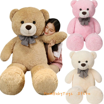 Giant Teddy Bear Plush Toy 41in – Super Soft Hugging Pillow for Kids & Gifts
