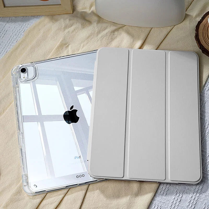 iPad Case with Pencil Holder – Smart Folio Cover