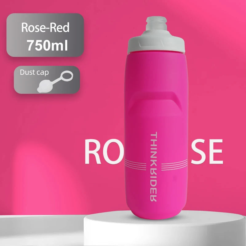 Think Rider 620ML 750ML Large Capacity Cycling Water Bottle