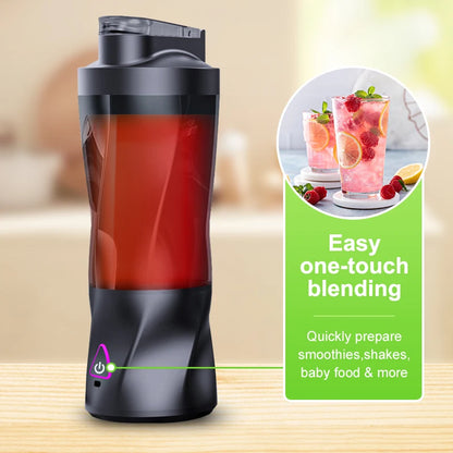 Portable Blender USB Rechargeable 700ml – Personal Smoothie Maker