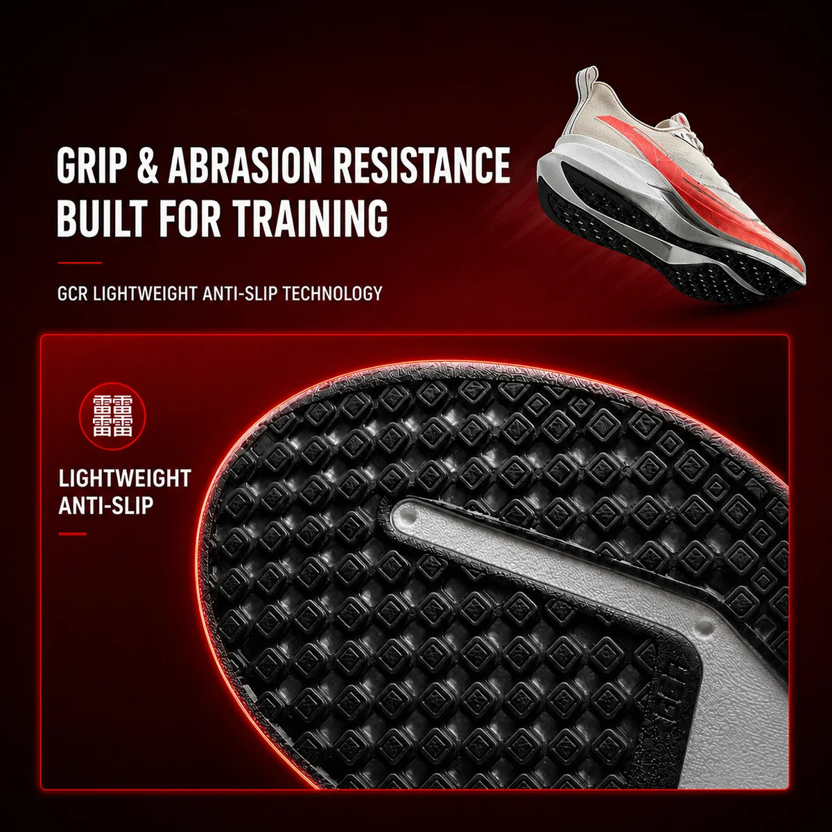 Li-Ning Red Hare 9 Pro Men's Racing Running Shoes with Boom Cushion