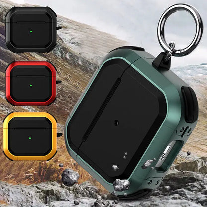 Armor Shockproof AirPods Case – Rugged Dual-Layer Cover