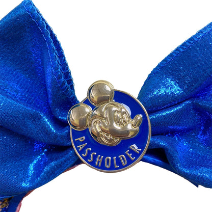 Mickey Mouse Ears Sequin Headband with Bow