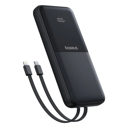 Baseus 20000mAh Power Bank – 22.5W PD Fast Charging with Built-In Cables
