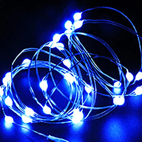 Copper Wire LED Fairy String Lights for Christmas & Party Decor