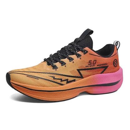 Carbon Plate Running Shoes – Soft Cushion Unisex Sneakers