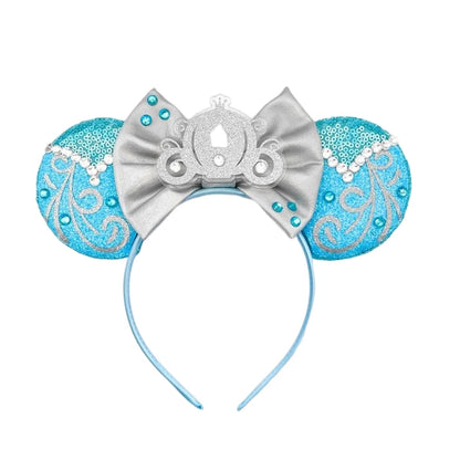 Disney Mouse Ear Headband Sequin Bow for Girls Adults Halloween Party