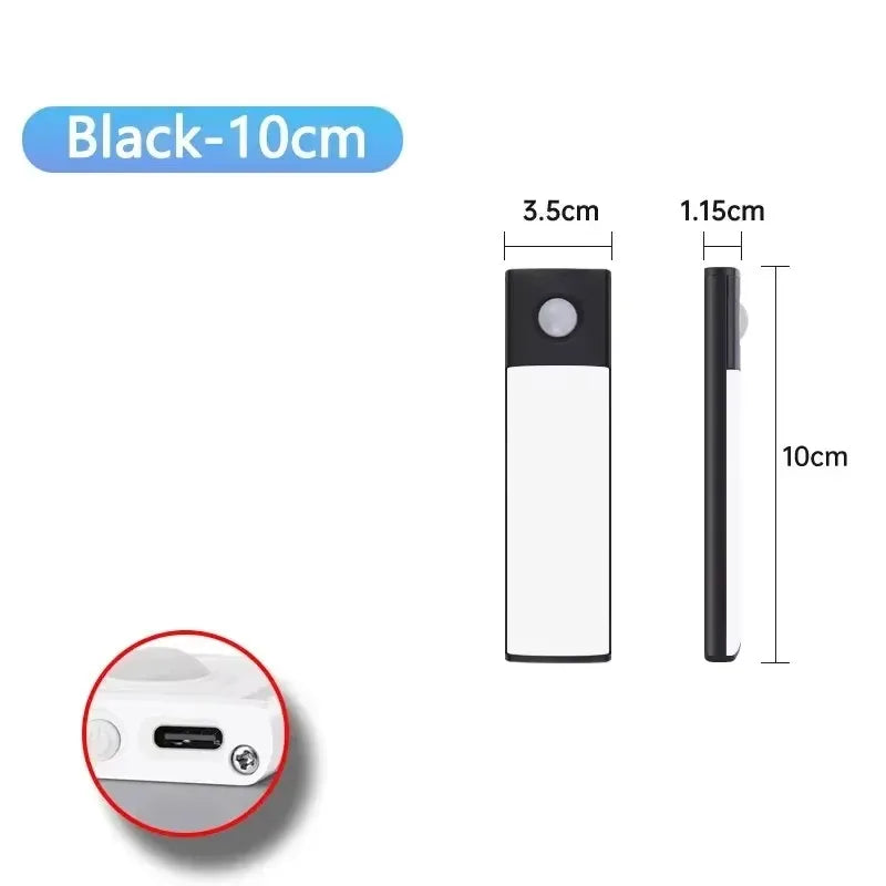 LED Motion Sensor Under Cabinet Light – 3-in-1 Wireless Bar