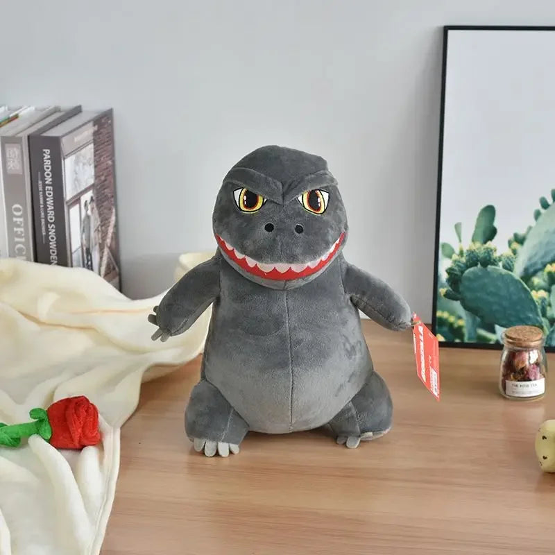 Godzilla Stuffed Plush Toy – Cute Chibi Soft Doll 7.9in