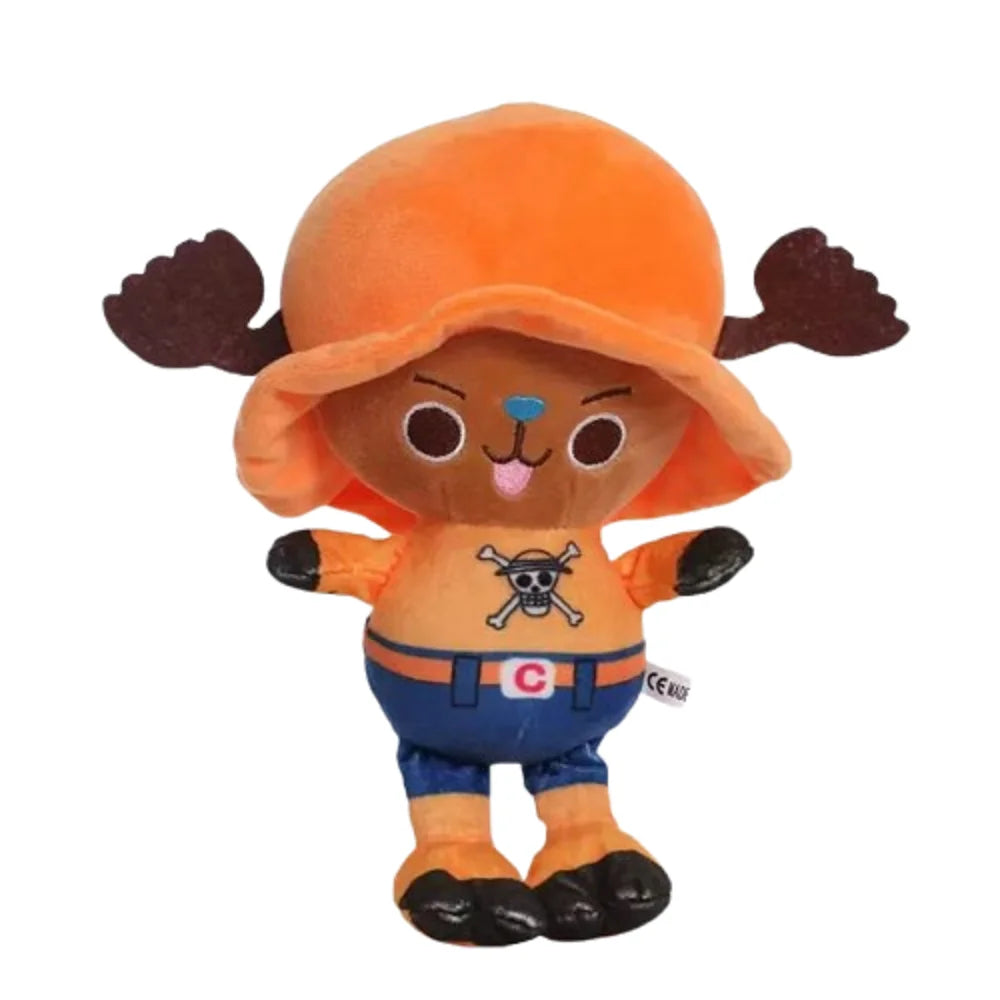 One Piece Zoro Luffy Chopper Plush Doll Pendant