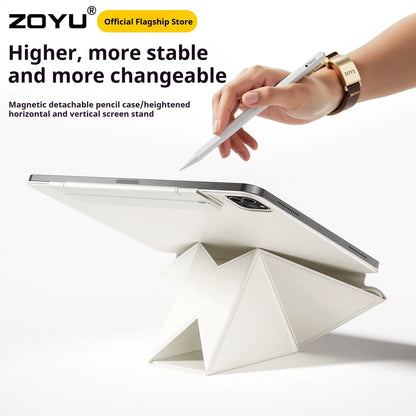 Origami Smart Folio iPad Case with Stand & Pencil Holder – iPad Pro, Air & Mini