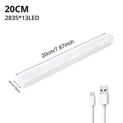 Motion Sensor LED Night Light – USB Rechargeable Magnetic Cabinet Light