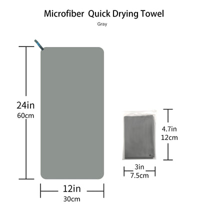 Microfiber Quick-Dry Beach Towel – Lightweight & Absorbent