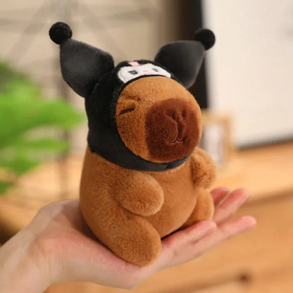 Capybara Cosplay Plush Keychain – 24 Cute Styles
