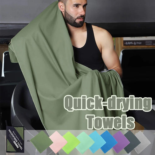 Premium Microfiber Towel – Quick-Dry, Ultra-Absorbent & Portable