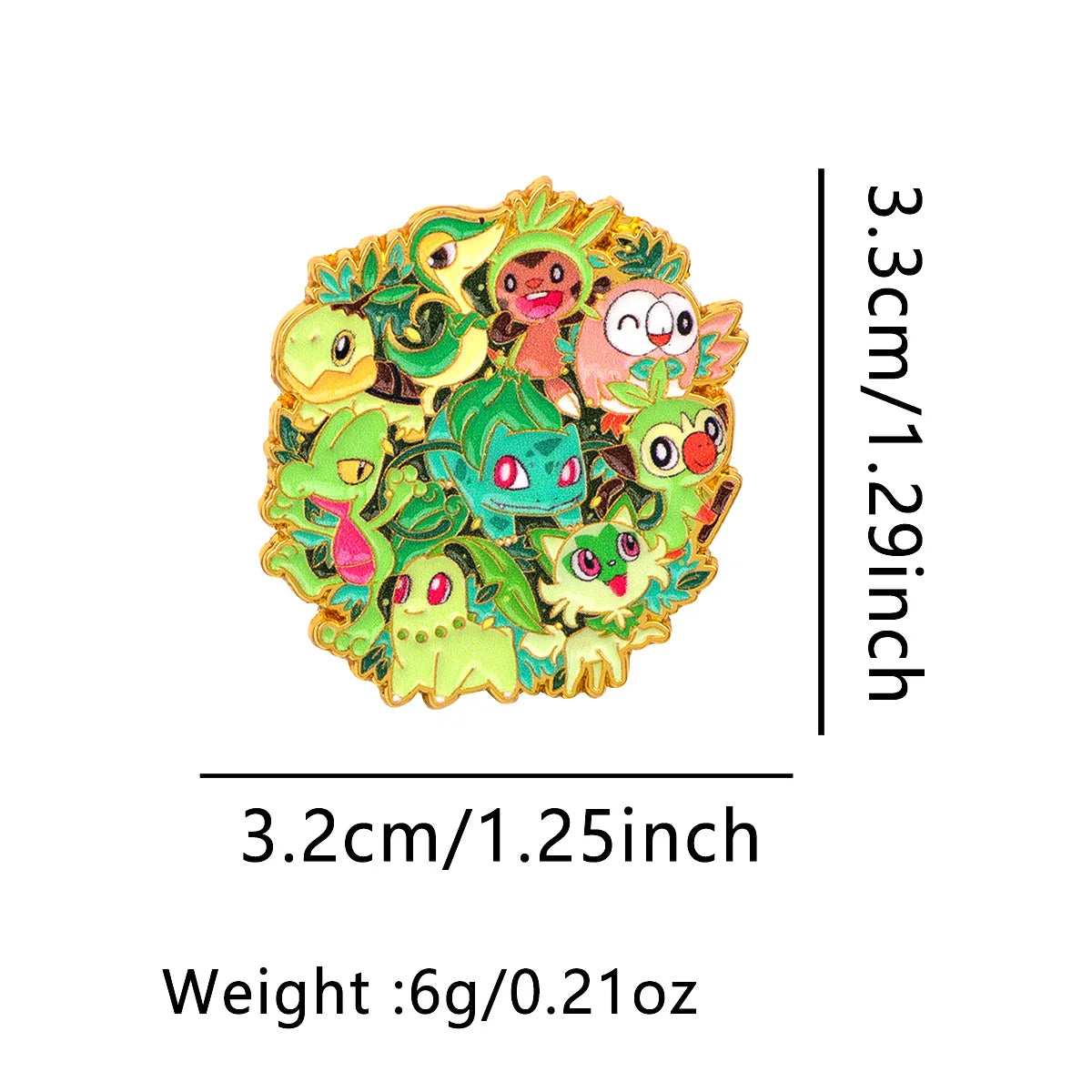 Kawaii Cartoon Enamel Pin – Cute Anime Character Brooch Badge