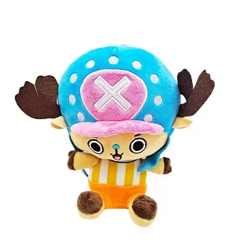 One Piece Zoro Luffy Chopper Plush Doll Pendant