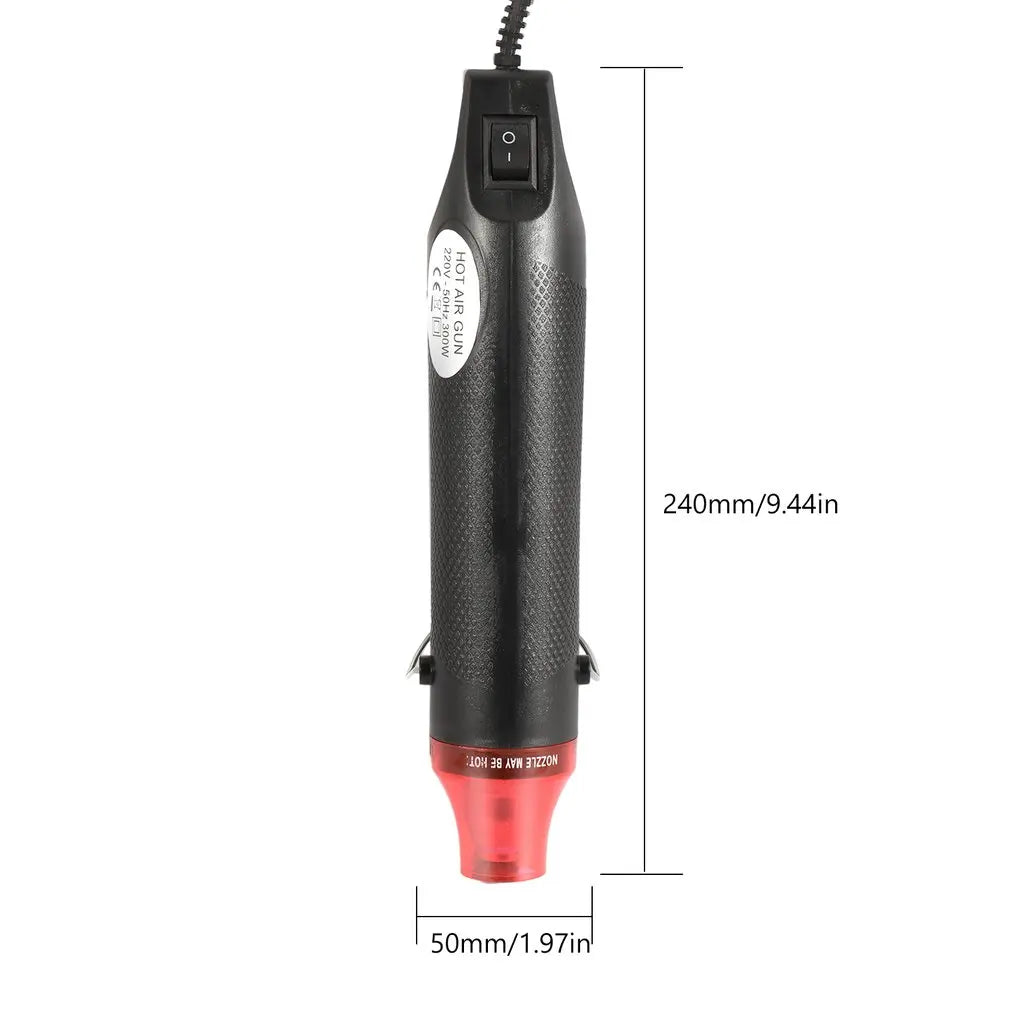 Mini Heat Gun Electric DIY Tool for Shrink Wrap & Crafts