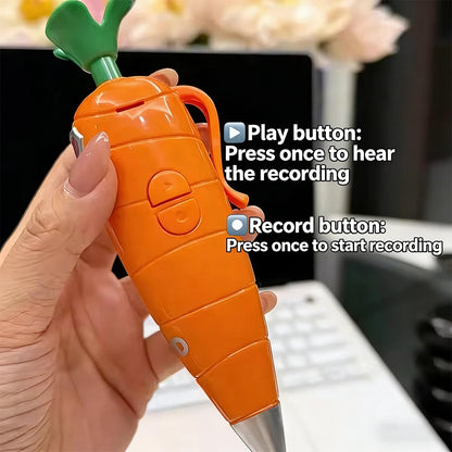 Disney Zootopia Judy Hopps Carrot-Shaped 2-in-1 Voice Recorder Ballpoint Pen