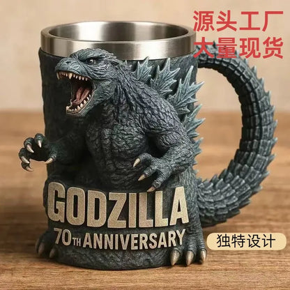 Godzilla 3D Mug – 70th Anniversary Collectible Water Cup