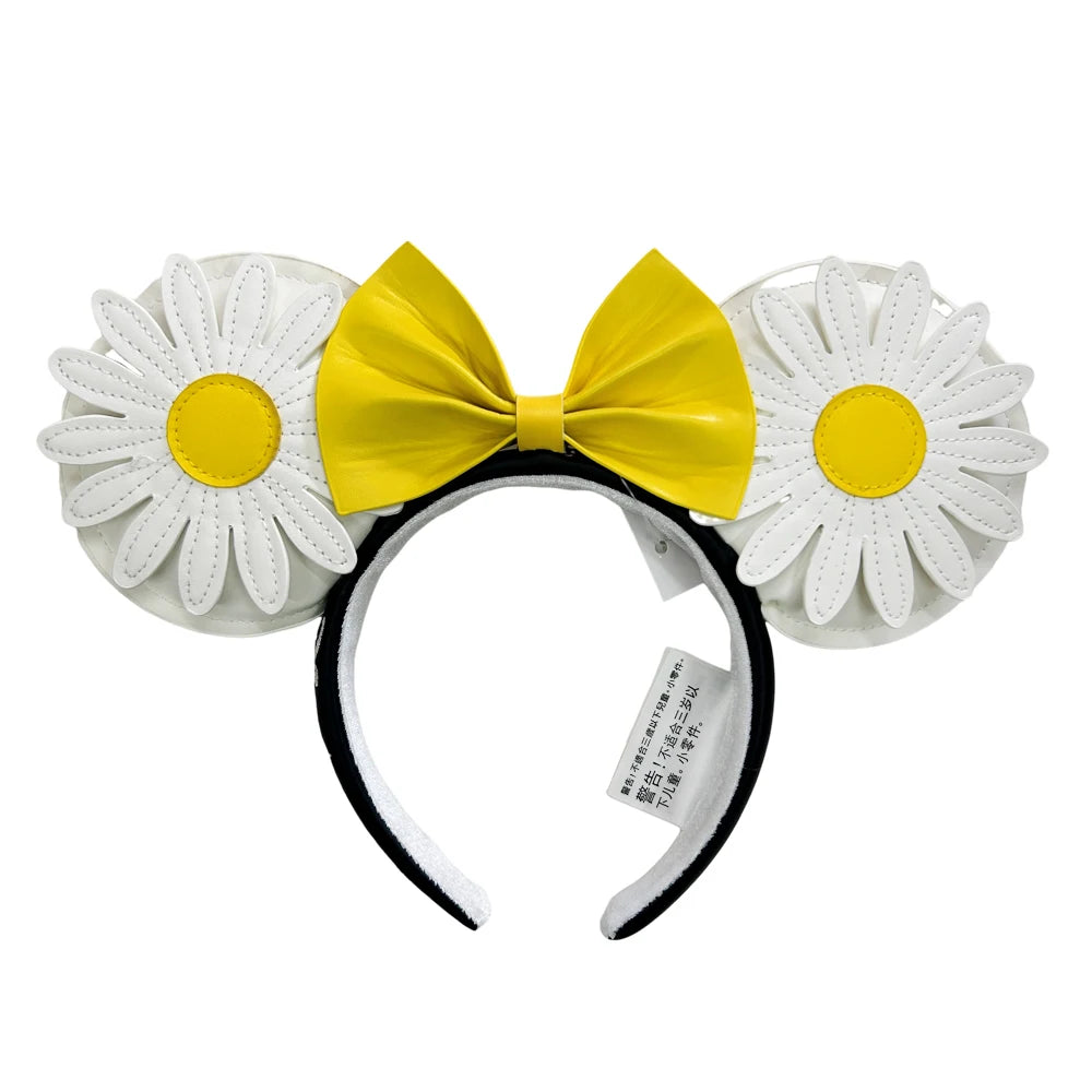 Disney Minnie Mouse Ears Headband – Sequin Bow Princess & Villain Styles