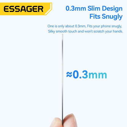Magnetic Metal Ring Sticker for MagSafe – 2 Pack (Black)