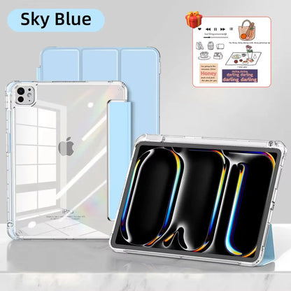 iPad Case with Pencil Holder – Fits iPad Pro 11/12.9/13, Air, Mini, 10th Gen & More