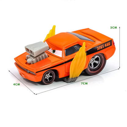 Disney Pixar Cars 4 Lightning McQueen Fillmore 1:55 Die Cast Toy Car