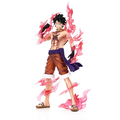 One Piece Monkey D. Luffy Flowing Cherry PVC Action Figure
