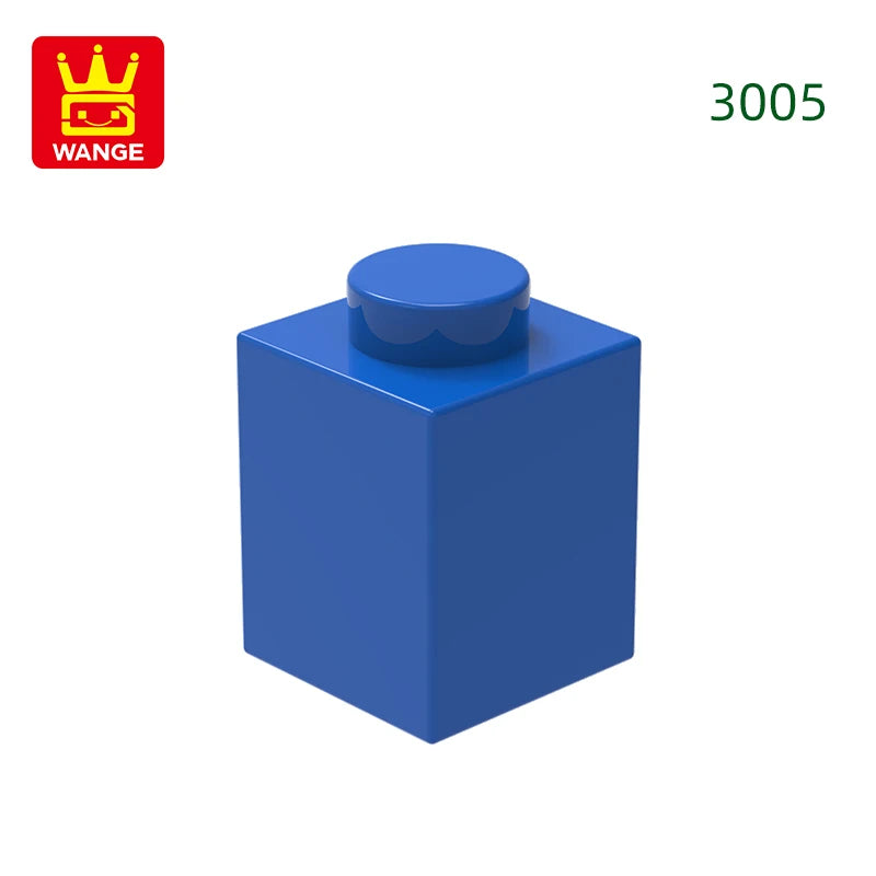 Wange 3005 1x1 Basic Brick MOC Parts – 232pcs Bulk Pack