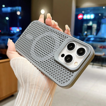 Magnetic For Magsafe Cooling Breathable Shell iPhone Case