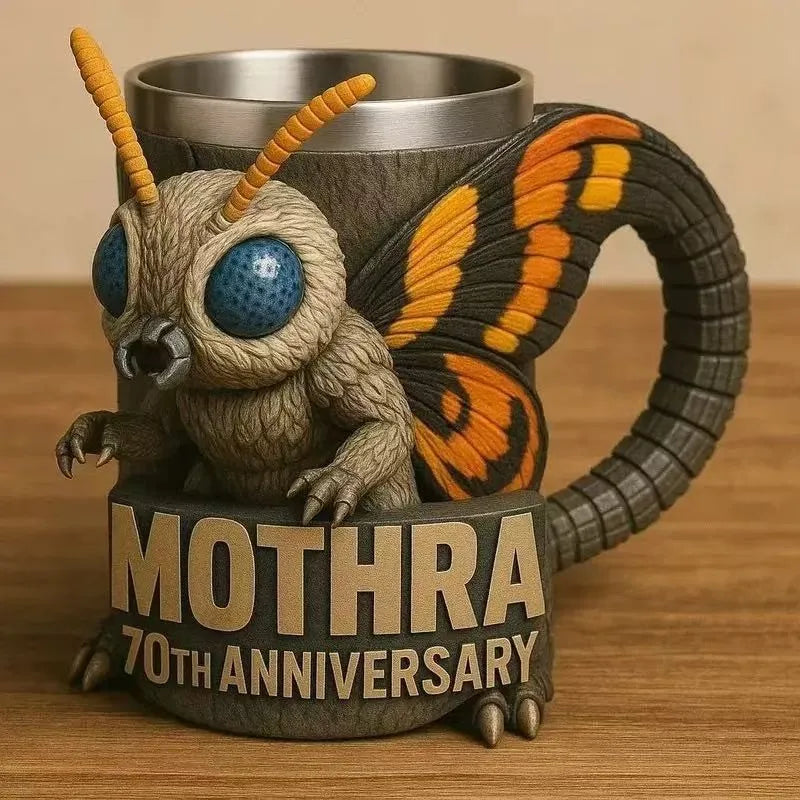 Godzilla 3D Mug – 70th Anniversary Collectible Water Cup