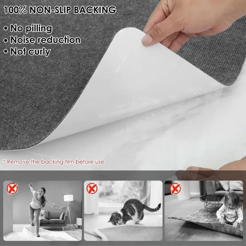 Office Chair Mat Anti-Slip Floor Protector for Hard Floors