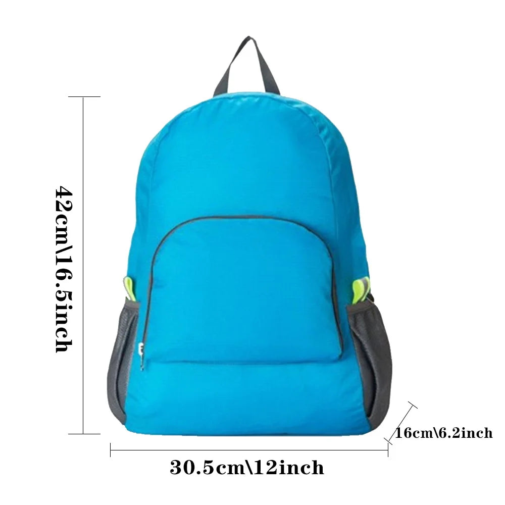 Foldable Lightweight Backpack – Packable Travel Daypack for Hiking & Camping
