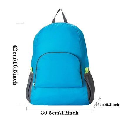 Foldable Lightweight Backpack – Packable Travel Daypack for Hiking & Camping