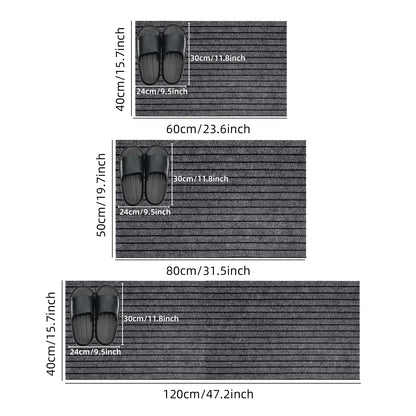 Ribbed Floor Mat – Durable, Washable & Non-Slip Door Mat