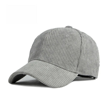Solid Color Baseball Cap – Unisex Retro Adjustable Hat