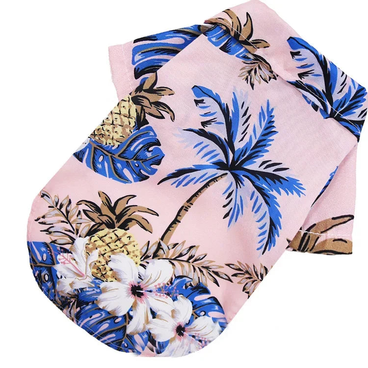 Hawaiian Dog Shirt – Tropical Beach Shirt for Small & Medium Dogs