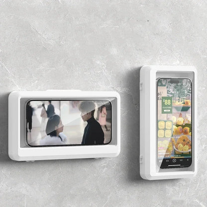 Waterproof Shower Phone Case Wall Mount with Touch Screen