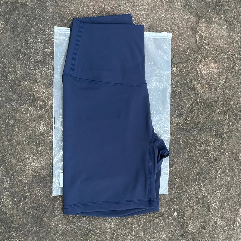 Women's High Waist Tummy Control Seamless Biker Shorts