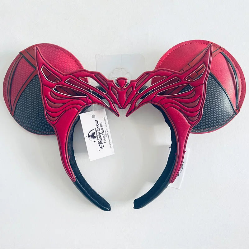 Disney Princess Minnie Ears Headband – Sequin Bow Hair Hoop