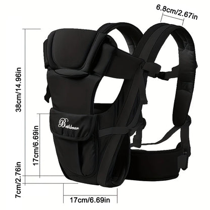 4-in-1 Ergonomic Baby Carrier Backpack