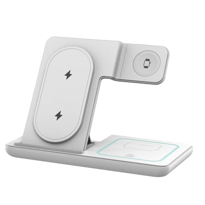 3 in 1 Foldable Wireless Charging Stand with Night Light