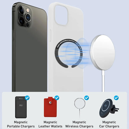 Magnetic Metal Plate Sticker for Phone Mounts & MagSafe
