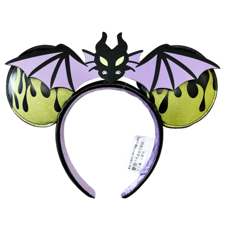 Disney Mickey Minnie Ears Headband – Sequin Bow Costume Cosplay