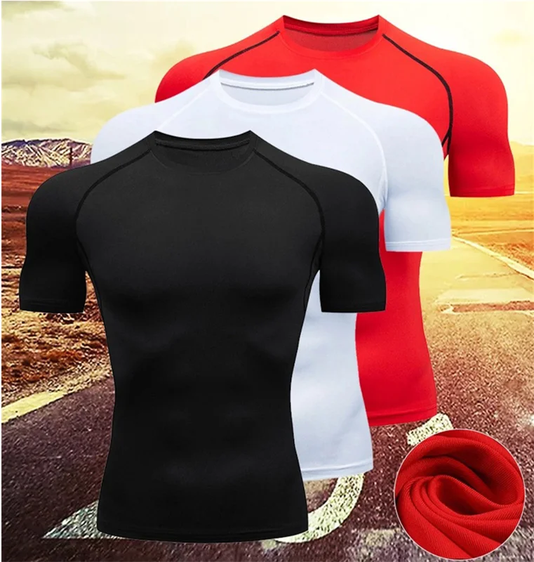 Men's Compression Long Sleeve Shirt – Quick-Dry Athletic Top