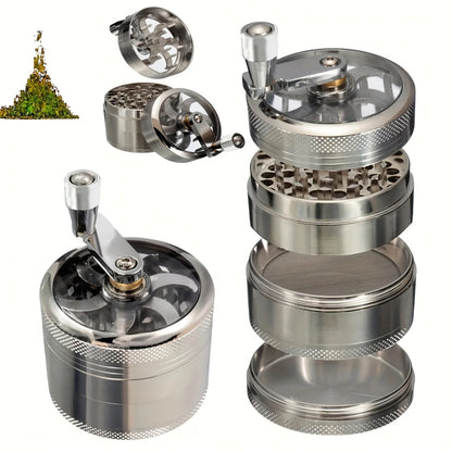 Manual Nut and Spice Grinder for Nutmeg Ginger Salt and Peppercorn