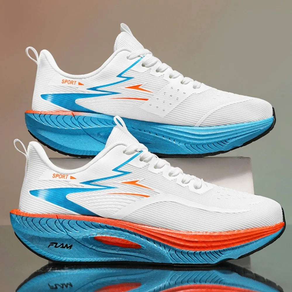 Men's Lightweight Running Sneakers – Breathable Mesh Sport Shoes