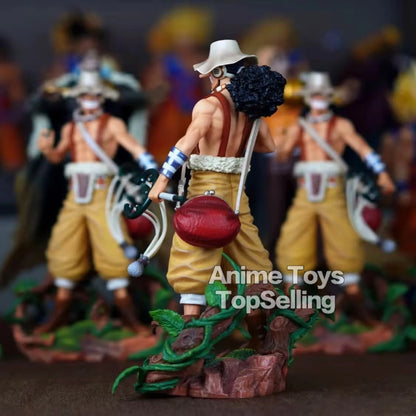 25CM One Piece Usopp and Luffy PVC Action Figure