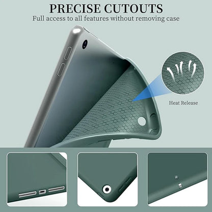 Smart Folio iPad Case – Tri-Fold Stand Cover for iPad Pro, Air, Mini & More